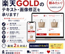 EC担当代わりに楽天・Yahoo!修正します 楽天GOLD・Yahoo!トリプル対応、1箇所3,000円〜