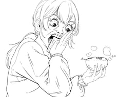 胸上～全身の一枚イラストの制作承ります イメージ1