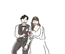 写真をもとにシンプルな線画イラストを描きます イメージ1