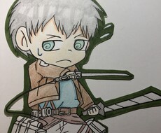 初心者ですがアニメのイラストを描かせて頂きます イメージ1