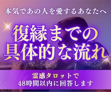 復縁のために必要なこと、流れを徹底的に読みます