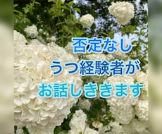 心のモヤモヤ、うつ病経験者が1分〜受け入れます イメージ1