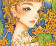 水彩で世界観のあるイラスト製作いたします イメージ1