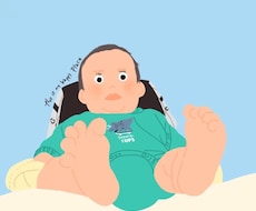 日常の愛おしい瞬間をイラストにします イメージ1