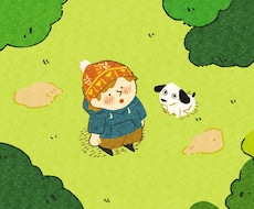 絵本のような温かいイラスト作成します ホッとかわいく温かいイラスト⭐︎商用利用可⭐︎