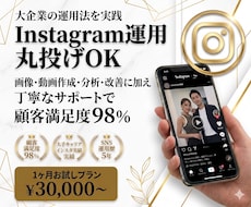 Instagram運用を1ヶ月します 大企業のノウハウを実践|SNS運用チーム