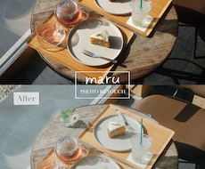 写真を柔らかく透明感のある雰囲気にレタッチします イメージ1