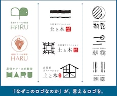 3つの切り口でご提案！愛着の持てるロゴを制作します イメージ1