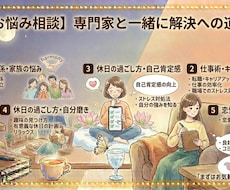 繊細さんの心を癒すお悩み相談受けます イメージ1