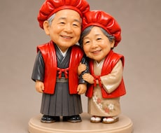写真からオーダーメイド似顔人形フィギュア作ります 還暦・古希祝い 退職・送別会プレゼントに｜両親・上司への感謝