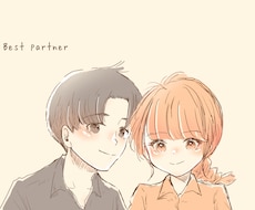 あなただけのアイコンお描きいたします 【初投稿】何度でも修正可！満足頂けるイラストをご提供します。