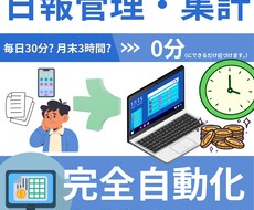 配送会社向け★日報と請求書を自動化します イメージ1