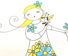 絵本の様な暖かい世界を描きます イメージ1