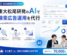 東大松尾研発！AIで検索広告を運用します 東大松尾研発SUが開発したAI技術で高精度に検索広告を運用