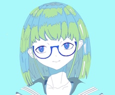 セーラー服の女の子の絵を描きます イメージ1