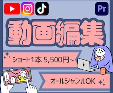 1本5500円〜YouTube動画編集します ショート/美容/エンタメ/ビジネス/対談なんでもOK！