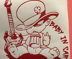 オリジナルデザインカッティングステッカー製作します オリジナルデザインで、カッティングステッカーを製作します。