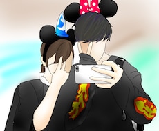 写真を送って頂ければ似顔絵アイコン描きます イメージ1