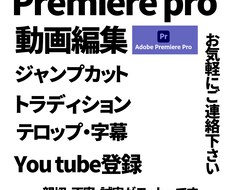 動画編集・サムネ製作致します イメージ1