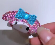 サンリオの前髪クリップをデコります イメージ1