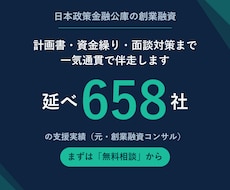 公庫の創業融資｜計画書・面談対策まで仕上げます イメージ1