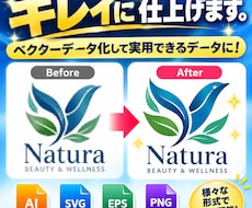 プロデザイナーがAI生成のロゴを綺麗に仕上げます イメージ1