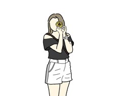 お気に入りの1枚イラストにします イメージ1