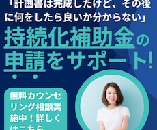 持続化補助金の計画書作成後の申請サポートを行います 事業計画書は完成したけど、その後のサポートが欲しい方へ！