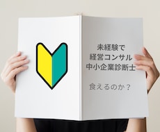 未経験の中小企業診断士で安定的に稼ぐ方法を教えます イメージ1