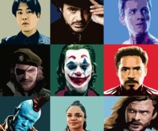 写真を元にカットアウト風似顔絵を作ります イメージ1