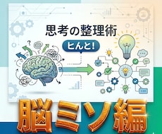思考の整理整頓、脳のデトックス、お手伝いします イメージ1