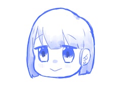 単色のデフォスメ似顔絵描きます イメージ1
