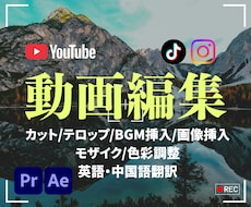 動画の丸投げ編集承ります YouTube長尺やSNSショートなどの動画を編集します！