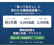 現役人事が職務経歴書を最大7項目で診断します イメージ1