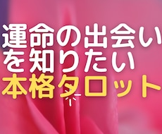 運命の出会いをお伝えします 恋愛・結婚運を占い、とるべき行動をアドバイス、恋下手さん歓迎
