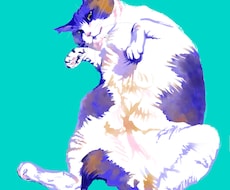 ペットのアイコンお描きします ◎リアルテイスト、パッと目を引くカラフルな生き物のアイコン◎