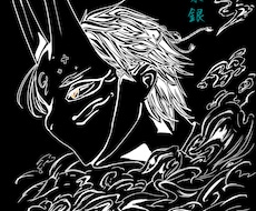 カラーやモノクロの和風イラスト描きます イメージ1