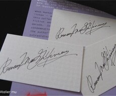 筆記体であなただけのサイン作ります イメージ1