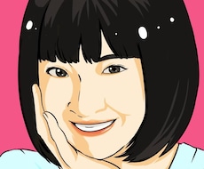 SNS等で使える似顔絵アイコン制作致します 少しリアルタッチなシンプル似顔絵いかがですか？