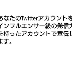 インフルエンサー級の発信力であなたを宣伝します Twitterのフォロワー数を30日間じっくり伸ばしたい人へ
