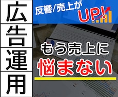 広告初心者も安心！リスティング広告運用代行します 予算に合わせ柔軟対応！設定も運用改善まで全てお任せ