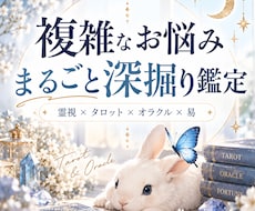 複雑なお悩みを霊視＋カードでじっくり深掘りします イメージ1