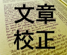 訳文でも日本語らしく校正します イメージ1