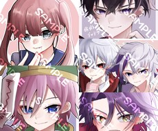 かわいいSNSアイコンを作成致します イメージ1