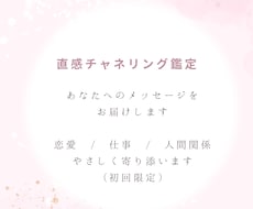 直感チャネリングで必要なメッセージをお伝えします イメージ1