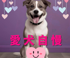 かわいい愛犬のお話をチャットで聞きます うちの子自慢して下さい。1時間500円～