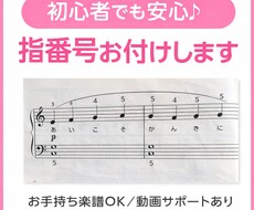 動画付き！お手持ち楽譜に指番号お付けしますます