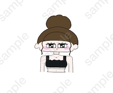 パッと目を引く！個性的で可愛いアイコン描きます イメージ1