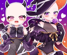 ハロウィン用量産イラスト制作します ハロウィンシーズンに使えるイラストを低価格で制作します！