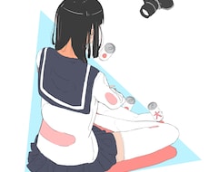 最短1日！ポップな雰囲気のある女の子の絵を描きます 【募集再開しました】SNSのアイコンやパンフレットの挿絵へ！